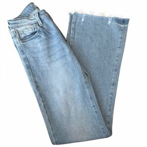 Just Black Denim Light‎ Wash Stretch Bootcut Jeans Women's Size 25